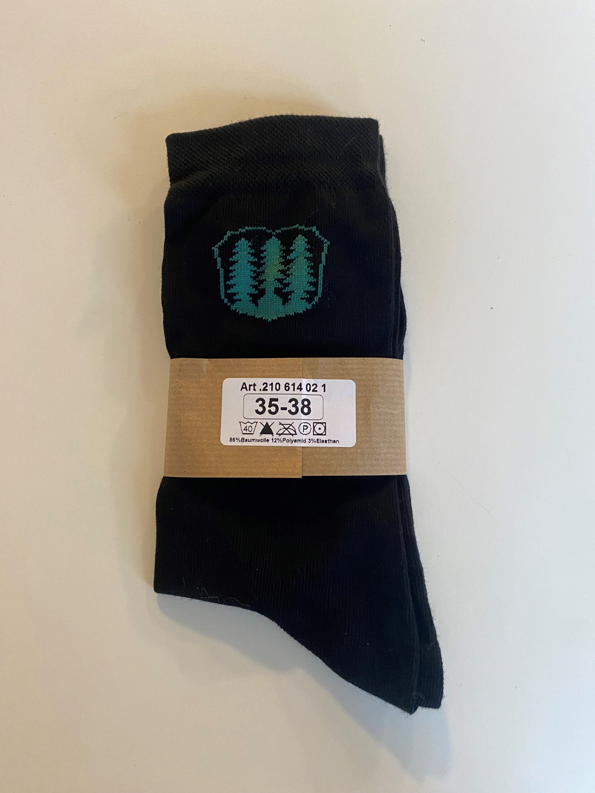 Businesssocke schwarz, verschiedene Größen 