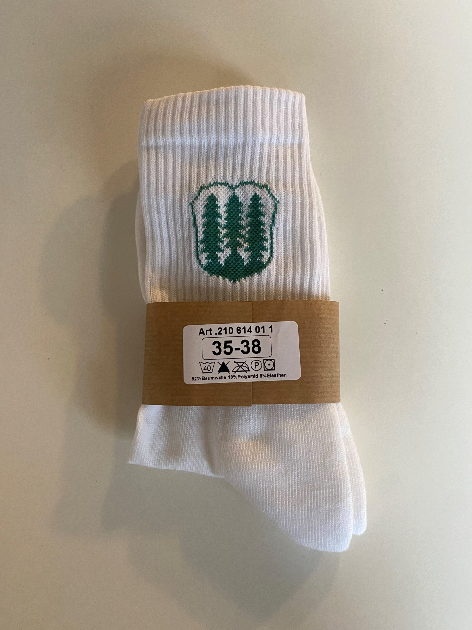 Sportsocke weiß, verschiedene Größen 